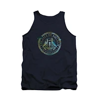 Batman Mens City Of Gotham Adult Tank Top