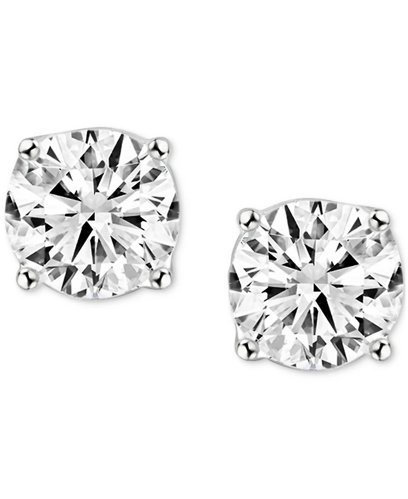 Igi Certified Diamond Stud Earrings (4 ct. t.w.) in 14K White Gold