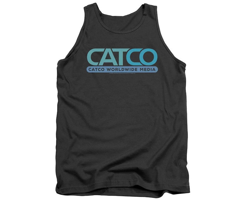 Supergirl Mens Catco Logo Adult Tank Top