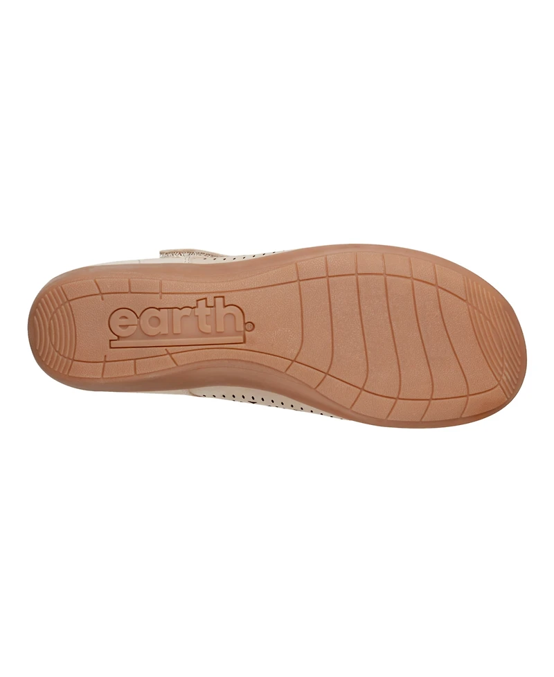 Earth Women's Brady Leather Mary Jane Flats