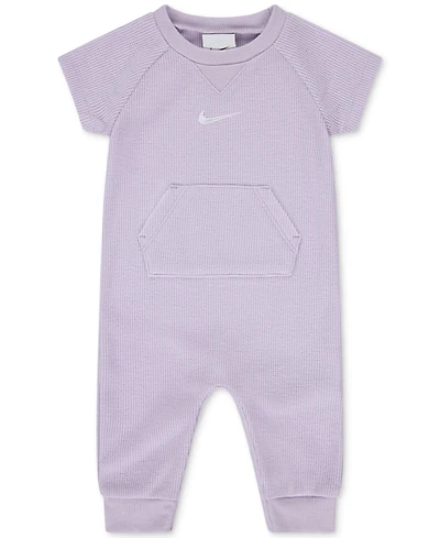 Nike Baby Essentials Short-Sleeve Waffle Coverall