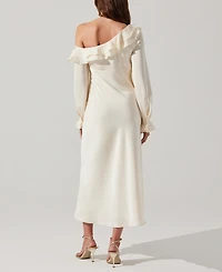 Astr the Label Women's Coraline Ruffled Maxi Dress