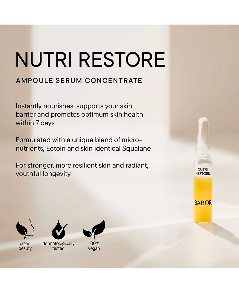 Babor Nutri Restore Ampoule Serum Concentrate