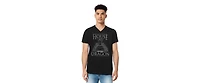 House Of The Dragon Men's Sword Throne Short Sleeve Adult V Neck Premium Cotton Tee / T-Shirt