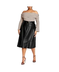 Plus Untamed Skirt