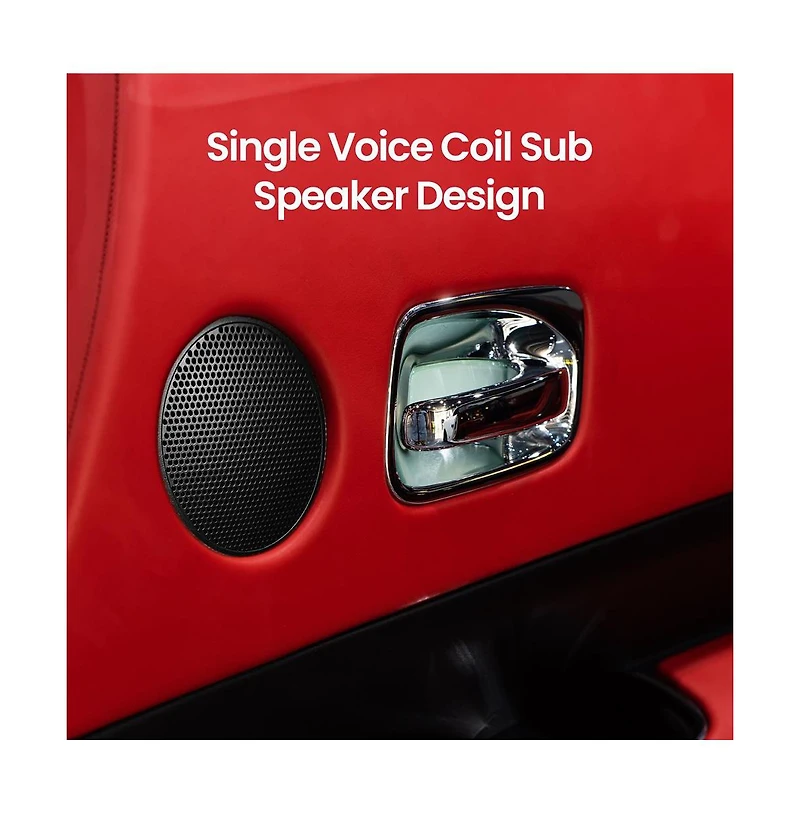 Pyle 3.5" Single Voice Coil Car Subwoofer, 20 Watts, 4-Ohm