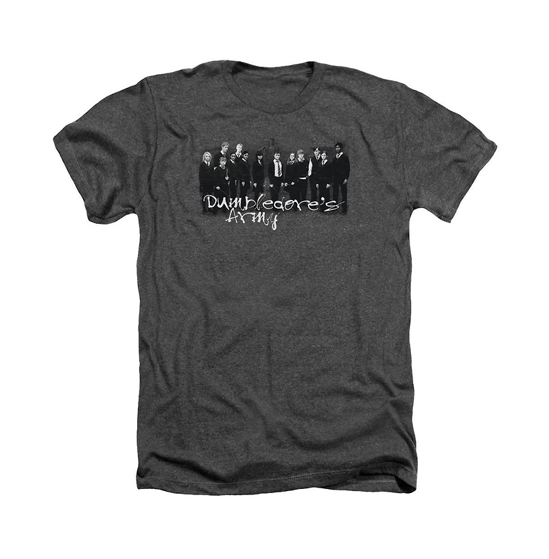 Harry Potter Men's The Order Of Phoenix Da Squad Adult Heather Tee / T-Shirt