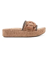 Earth Women's Samsy Platform Slide Sandals