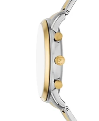 Fossil Men's Neutra Chronograph Two-Tone Stainless-Steel Watch, 44mm