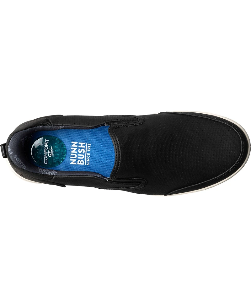 Nunn Bush Men's Kore City Walk Ez Moc Toe Slip On Sneaker