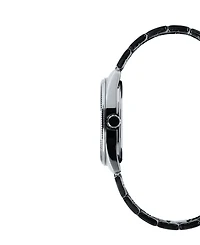 Casio Men's Silver Tone Stainless Steel Watch, 38.5mm