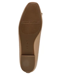 Anne Klein Women's Willow Bow Detail Round Toe Ballet Flats