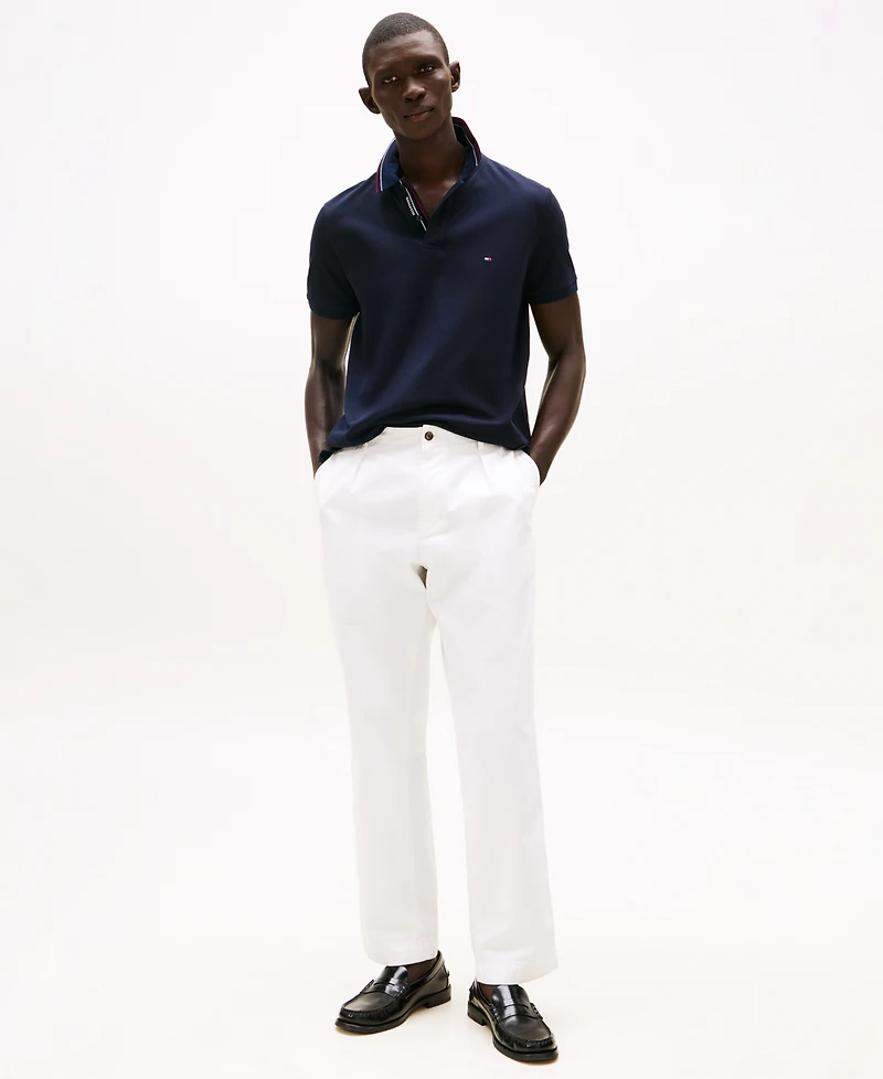 Tommy Hilfiger Men's Big & Tall Placket Interest Classic-Fit Polo Shirt
