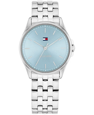 Tommy Hilfiger Women's Quartz Silver Tone Stainless Steel Bracelet Watch, 30mm