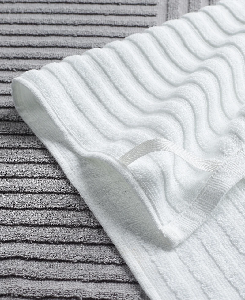 The Cellar 2 Pack Linear Sculpted Towels, Exclusively at Macy's