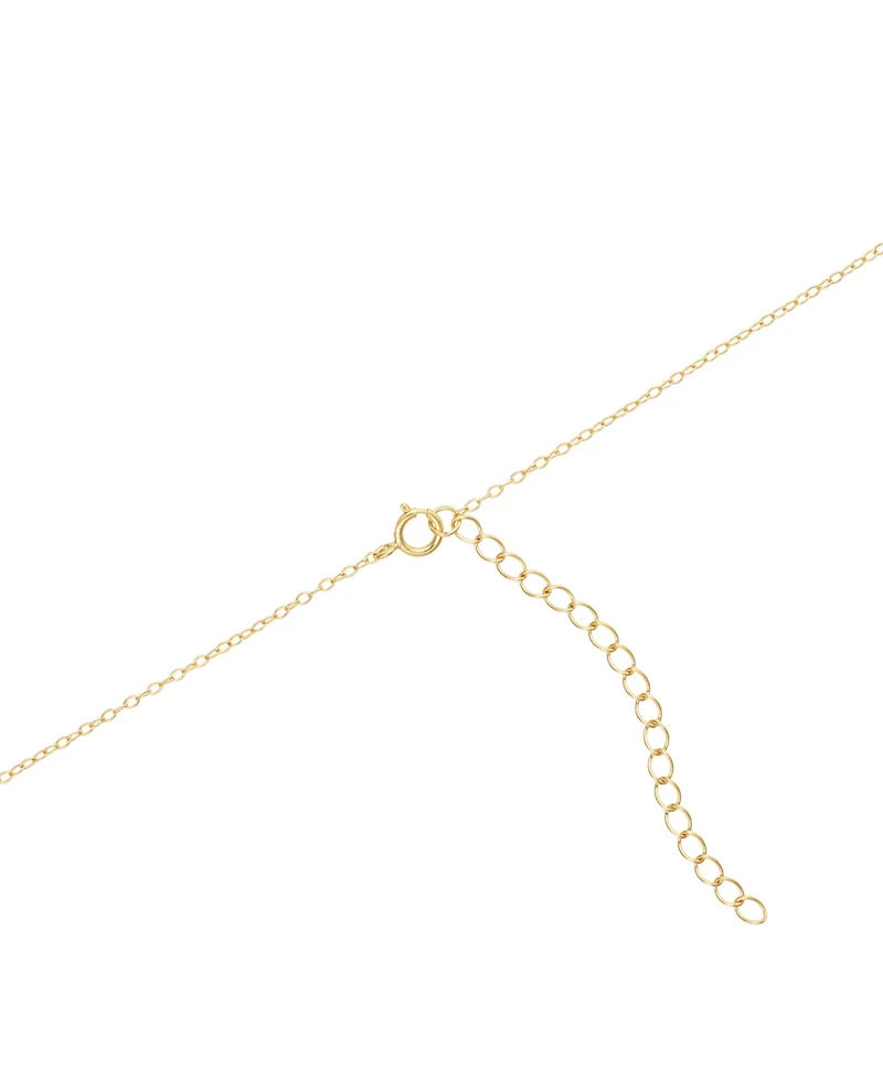 Cubic Zirconia Infinity Heart Pendant Necklace (3/4 ct. t.w.) in 14k Gold over Sterling Silver