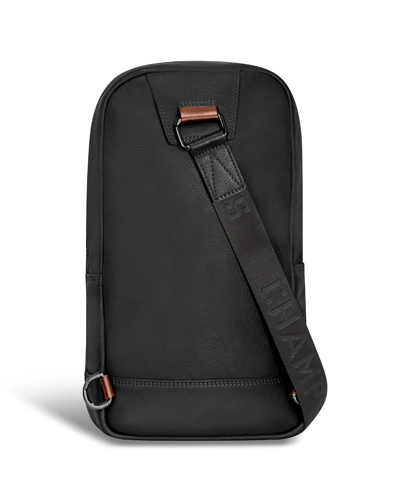 Onyx Leather Sling Bag