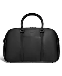 Onyx Leather Duffle Bag