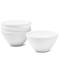 Arch Studio Opal Glass Spiral Cereal Bowls, Set of 4, Exclusively at Macy's