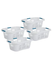 Rubbermaid 2.1-Bushel Small Hip-Hugger Plastic Laundry Basket