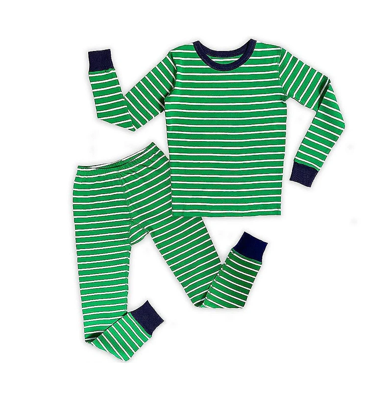 Mightly Toddler Fair Trade 100% Cotton Tight Fit Pajamas, 2-Piece Set