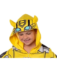 Transformers Boys Retro Autobots Hooded Union Suit Character Pajama