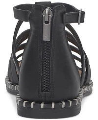 Lucky Brand Women's Korina Embellished Strappy Gladiator Flat Sandals