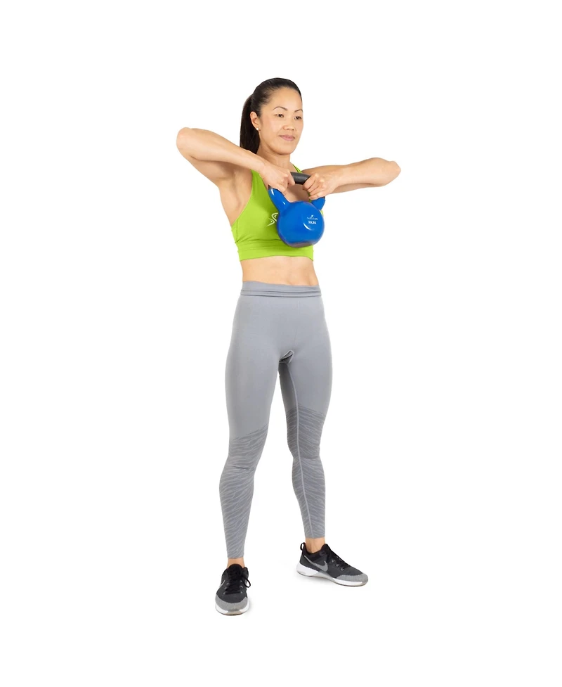 ProsourceFit Vinyl Coated Iron Kettlebell