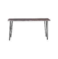 Jofran Nature's Edge Solid Acacia Counter Height Sofa Dining Table