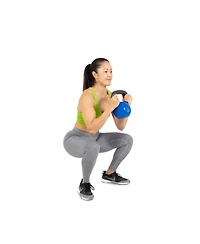 ProsourceFit Vinyl Coated Iron Kettlebell