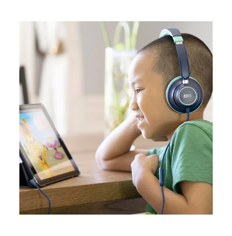Mee audio KidJamz KJ45 (2 Pack) 3.5mm Kid's Headphones w/ Inline Microphone