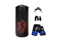 Kuyotq 2 Feet Kids Gloves Skipping Rope Boxing Set