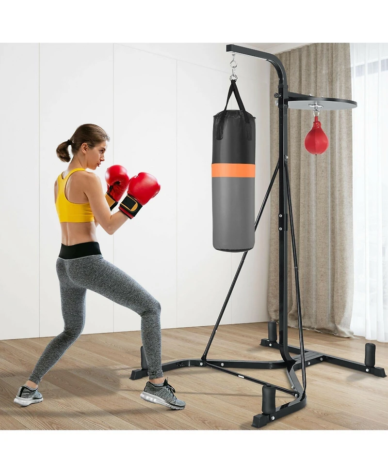 Heavy Duty Boxing Punching Stand With Heavy Bag