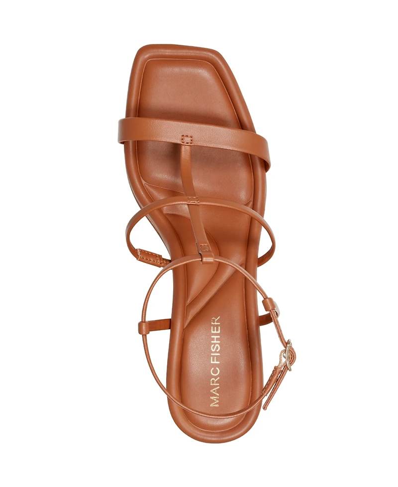 Marc Fisher Women's Gellyn Caged Block Heel Sandals