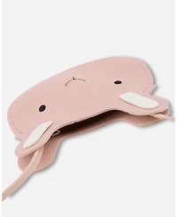 Deux par Deux Girl Rabbit Crossbody Bag Soft Pink - Toddler|Child