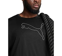 Puma Men's Performance Cat Logo Graphic Training T-Shirt