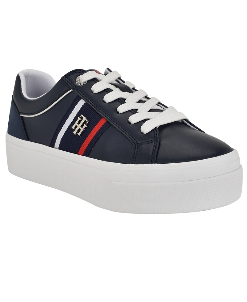 Tommy Hilfiger Women's Badria Logo Platform Sneakers