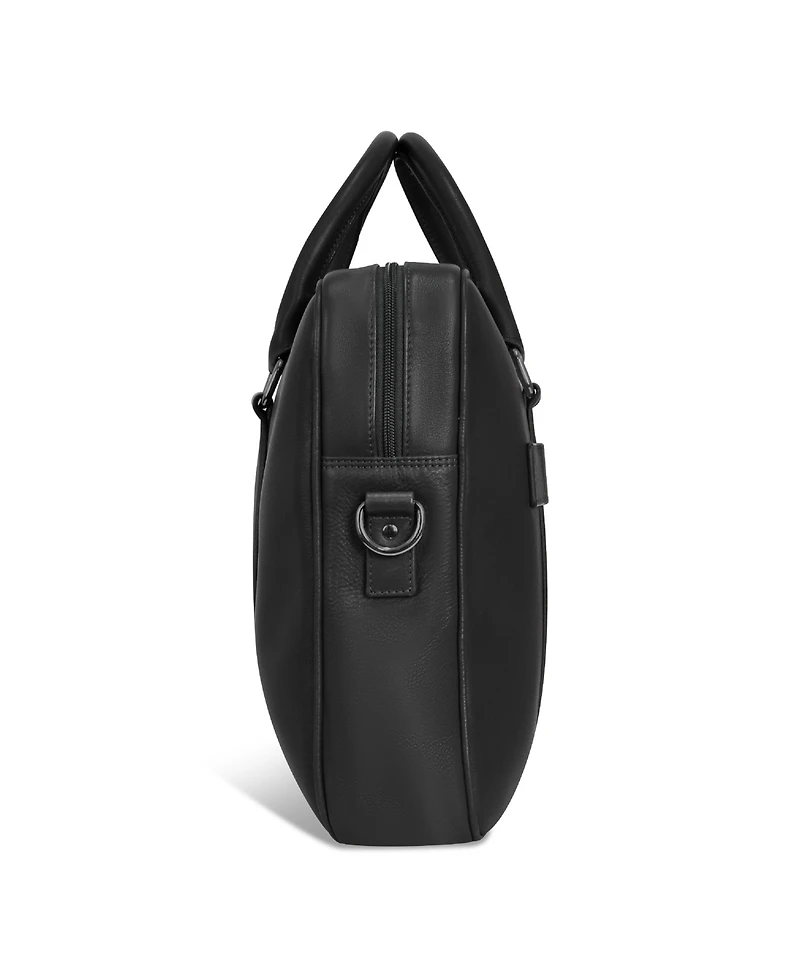 Champs Onyx Collection Leather Slim Briefcase