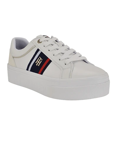 Tommy Hilfiger Women's Badria Logo Platform Sneakers