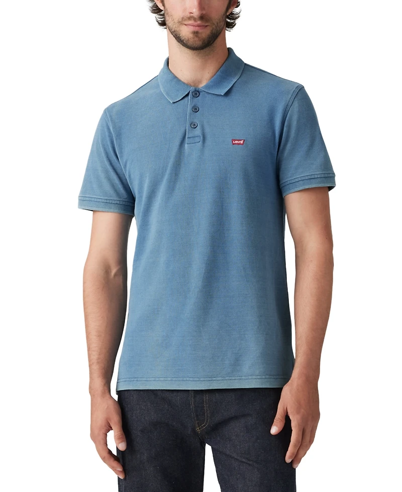 Levi's Men's Housemark Regular Fit Short Sleeve Polo Shirt