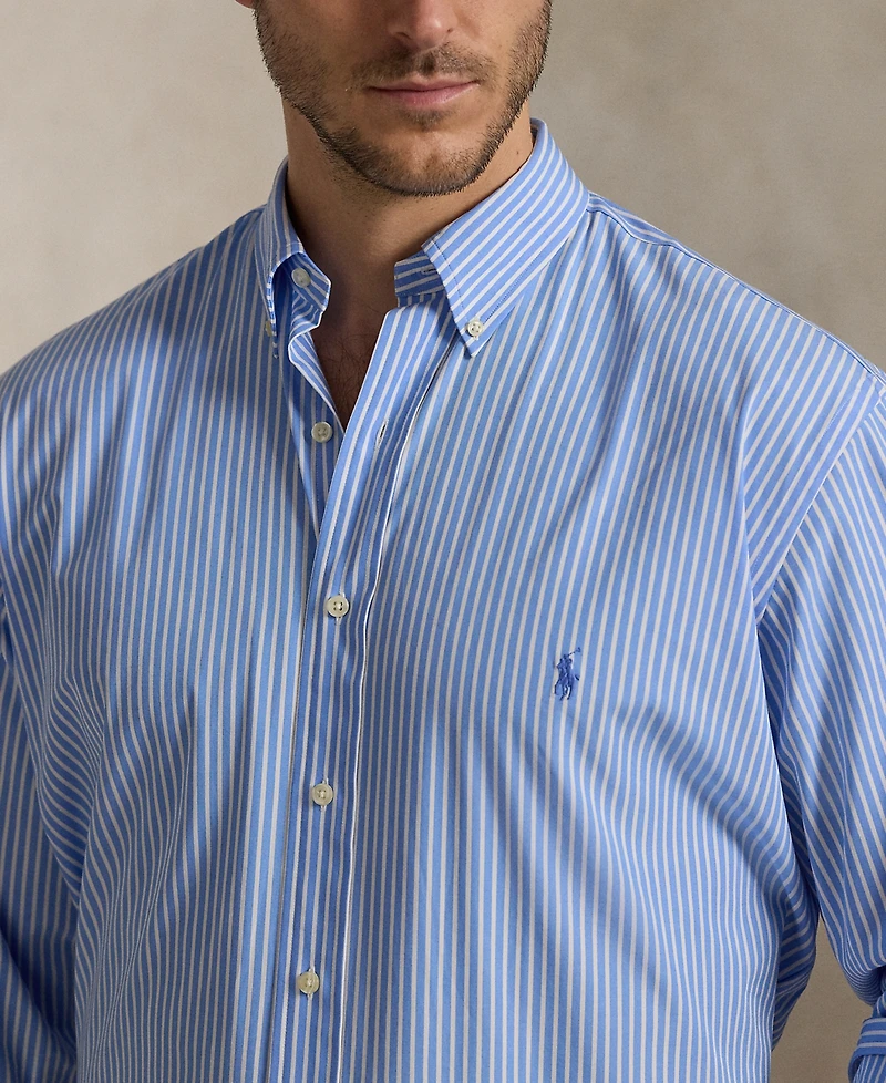 Polo Ralph Lauren Men's Big & Tall Poplin Sport Shirt