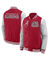 Fanatics Men's Crimson Alabama Crimson Tide Elements Elite Full-Snap Jacket