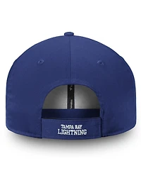 Fanatics Men's Blue Tampa Bay Lightning Core Adjustable Hat