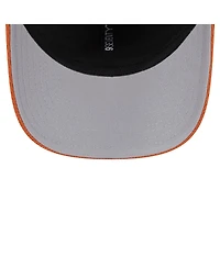 New Era Men's Burnt Orange Texas Longhorns Patched 9SEVENTY Stretch-Snap Adjustable Hat