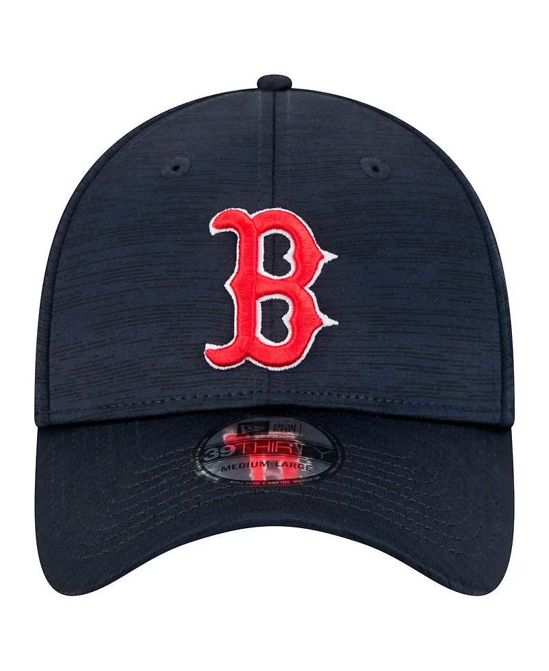 New Era Men's Navy Boston Red Sox Tech 39THIRTY Flex Hat