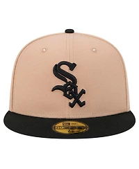 New Era Men's Khaki Chicago White Sox 59FIFTY Fitted Hat