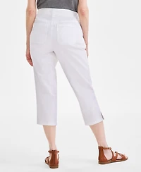 Style & Co Women's Mid-Rise Comfort Waist Capri Pants, Regular Petite, Exclusively at Macy's