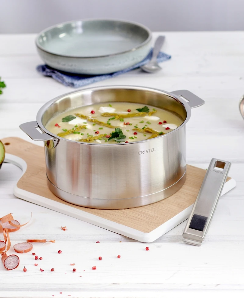 Stainless Steel Quart Strate Saucepan with Lid