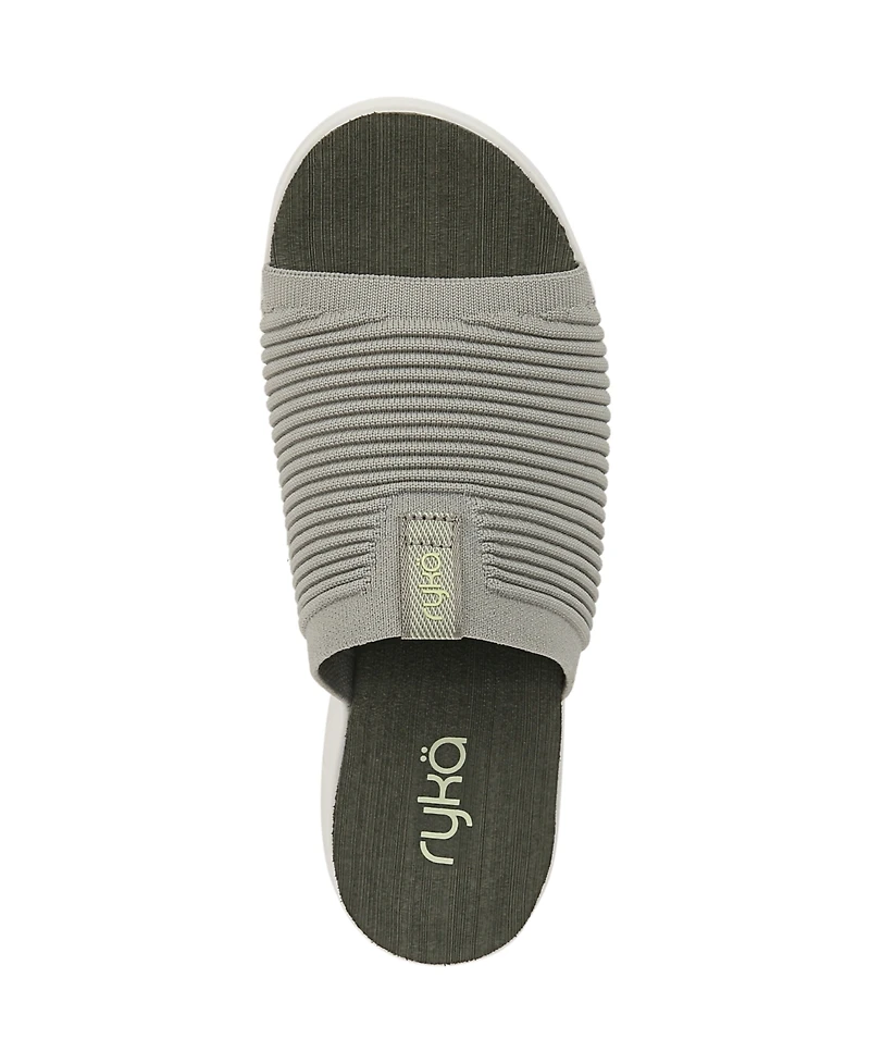 Ryka Women's Epic Slide Wedge Sandals