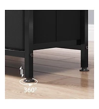 gaomon Dresser Tv Stand for Bedroom,TV Console with Drawers, 2 Drawers Entertainment Center with Open Shelf, Media Console for 50 Inch TV, Dresser wit